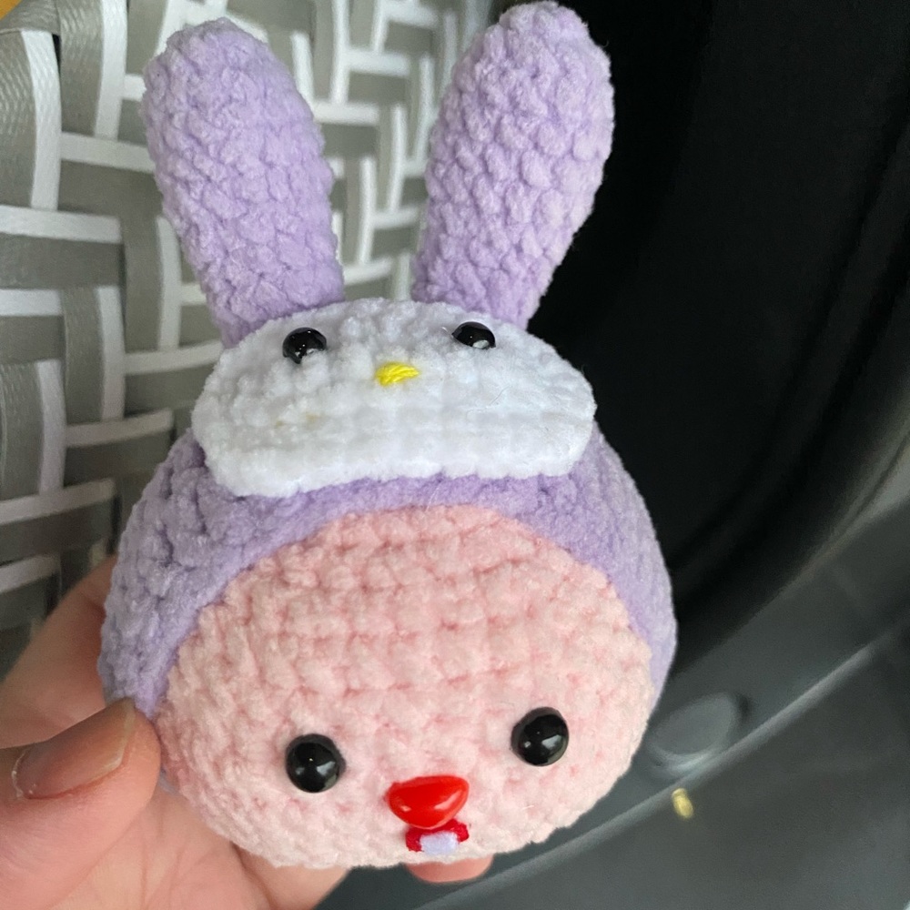 handmade crochet Kurome loopy Keychain
